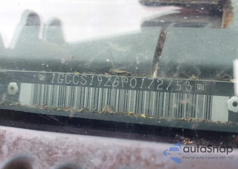 1993 Chevrolet S Truck S10 from USA, damaged, VIN 1GCCS19Z6P0172753